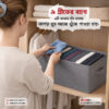 9-Grid Drawer Clothes Organizer for Wardrobe & Folded Clothes